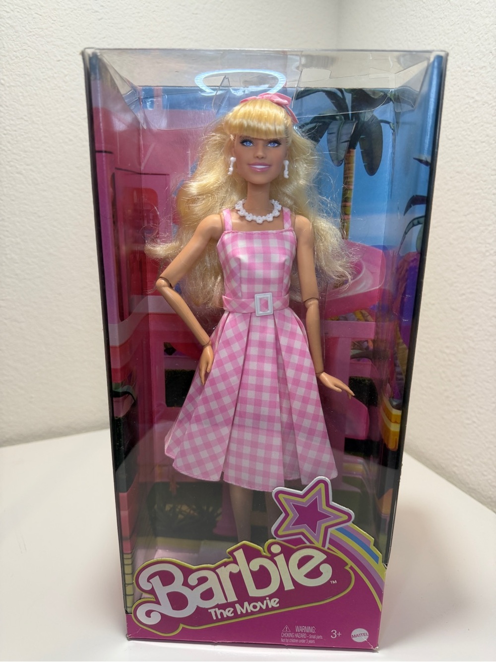 Barbie The Movie Collectible Doll - Margot Robbie As Barbie - Opened w/ Box
